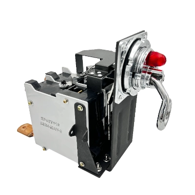 Vista frontal del interruptor automático CSP monofásico de 21A