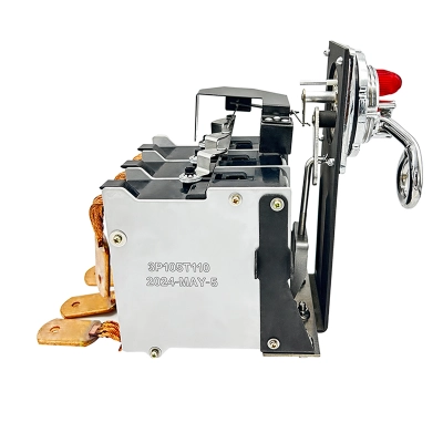 Interruptor automático Thaistle trifásico 105A 75KVA vista frontal