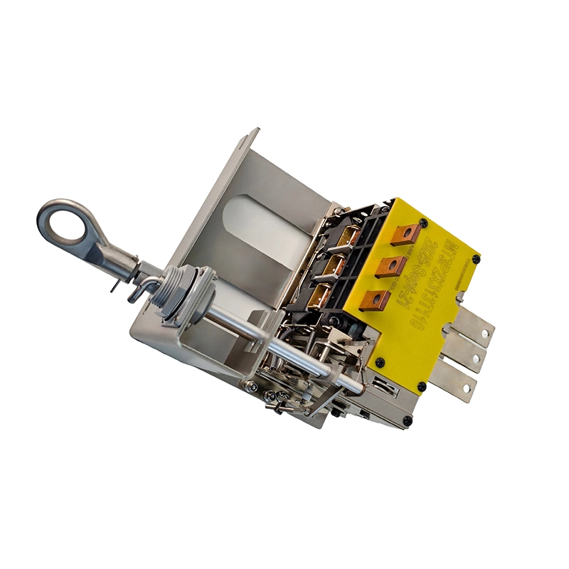 Interruptor automático sumergible en aceite trifásico 2X313A CSP 225KVA vista superior de la carcasa