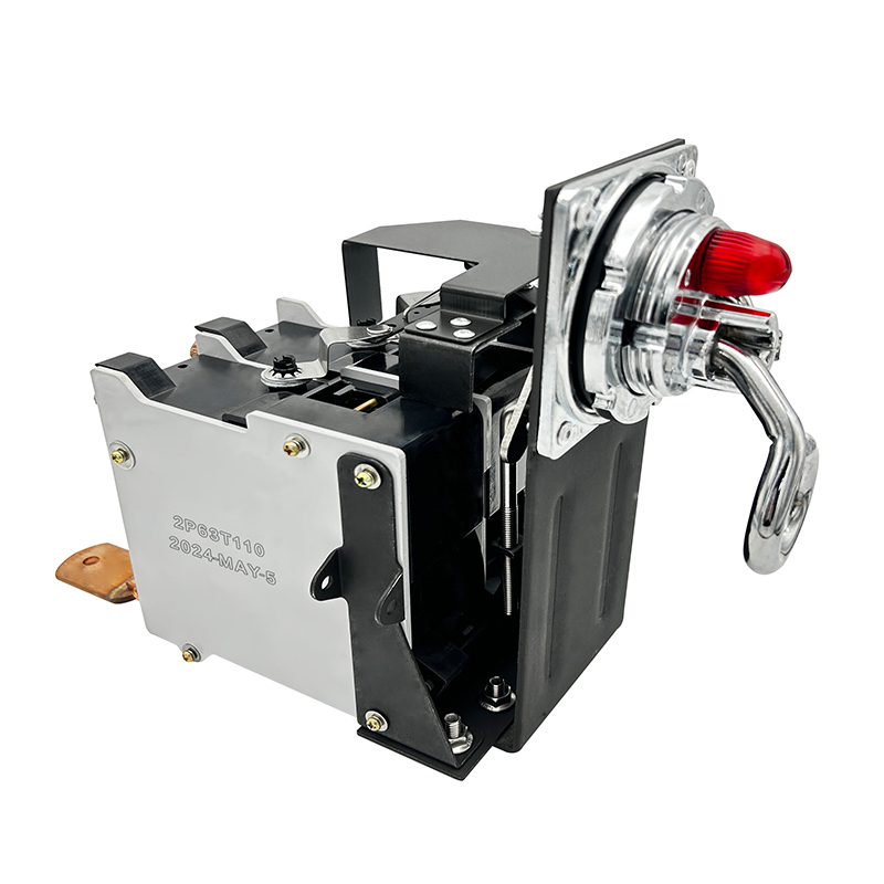 Vista frontal del interruptor automático CSP monofásico 63A